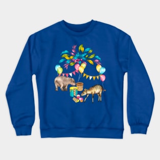 Africa is My Happy Place Crewneck Sweatshirt